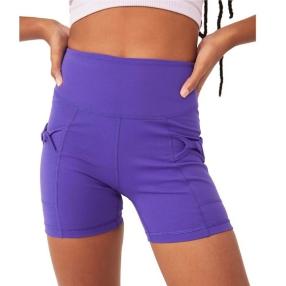NWT Free People Movement - Plum Shorts
